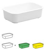 Internal Cage Bath Tub for Canary and Finch - 2GR