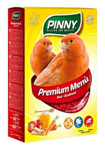 Pinny Premium Menu Red BirdFood