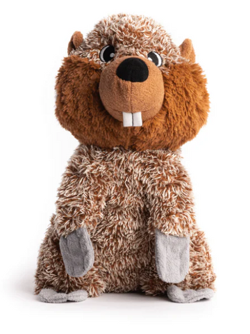 Beaver dog toy fabdog