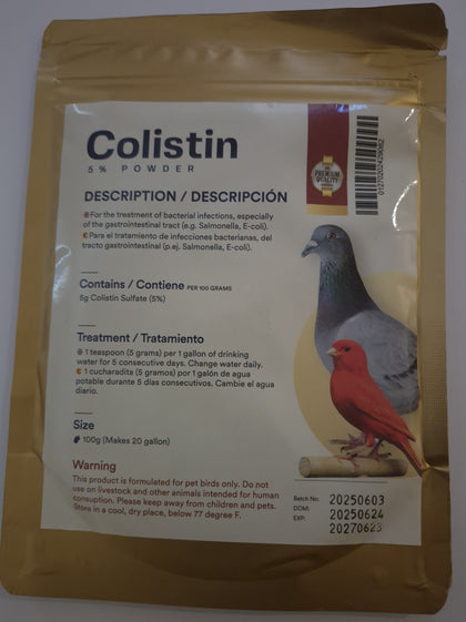 treatment for bacterial infection in birds