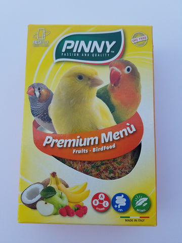 Pinny Premium Menu Fruits Bird Food