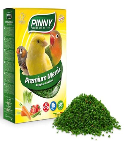 Pinny Premium Menu Veggies Bird Food